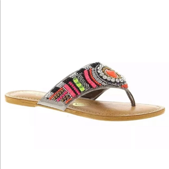 Naughty Monkey Fuchsia Electric Shine Sandal 9 - Picture 2 of 7